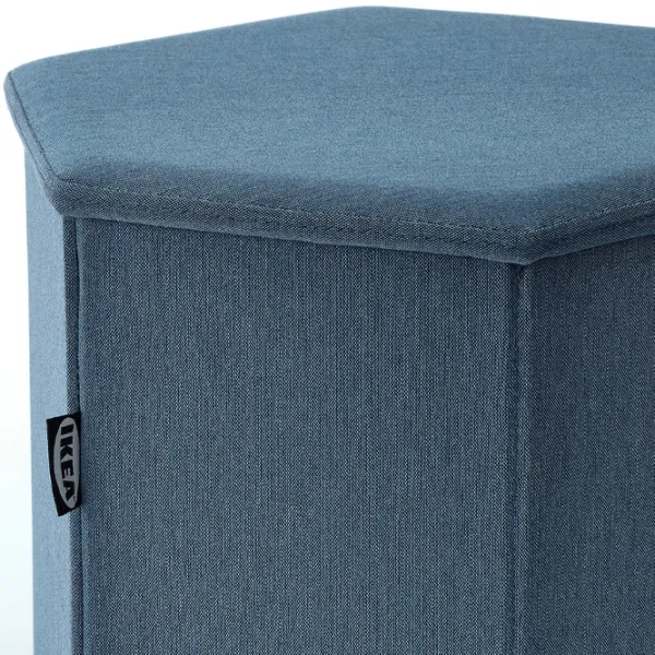 Пуф Ikea Kjuge Синий / Ткань photo 2 Пуф Ikea Kjuge Синий / Ткань photo 2