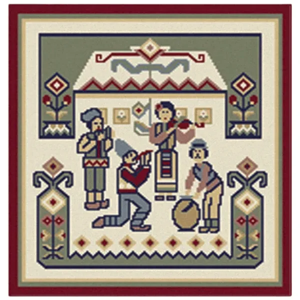 Ковер Covoare Ungheni Suvenire Bella Разноцветный / Шерсть photo 1