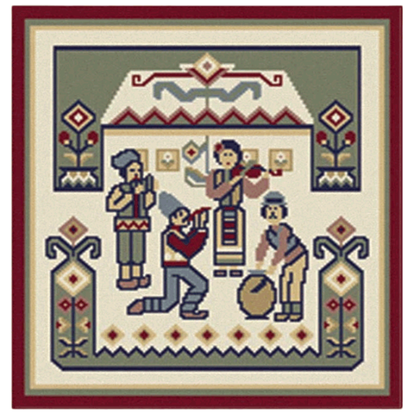 Ковер Covoare Ungheni Suvenire Bella Разноцветный / Шерсть photo 1