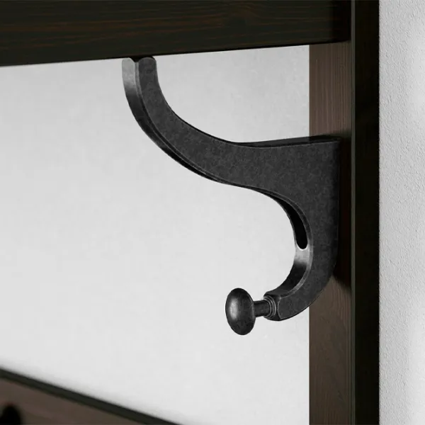 Cuier Ikea Hemnes Masiv / Black photo 2 Cuier Ikea Hemnes Masiv / Black photo 2