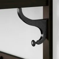 Cuier Ikea Hemnes Masiv / Black photo 2