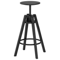Set masă și scaune Ikea Haverud/Dalfred Dreptunghiulară / PAL / Black photo 2