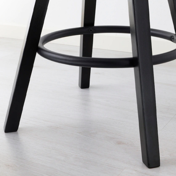 Set masă și scaune Ikea Haverud/Dalfred Dreptunghiulară / PAL / Black photo 4