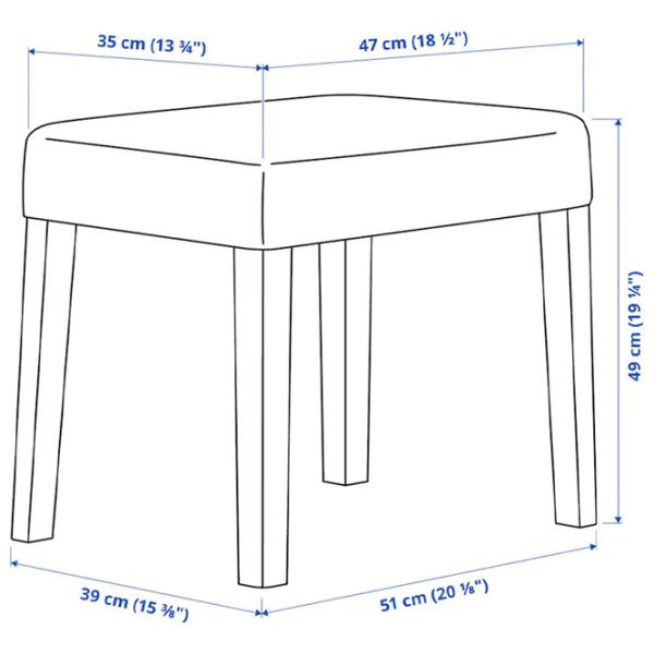 Fotoliu moale Ikea Sakarias Blue / Stofă  photo 2 Fotoliu moale Ikea Sakarias Blue / Stofă  photo 2