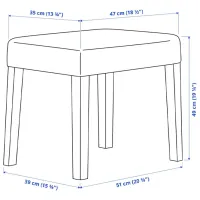 Fotoliu moale Ikea Sakarias Blue / Stofă photo 2