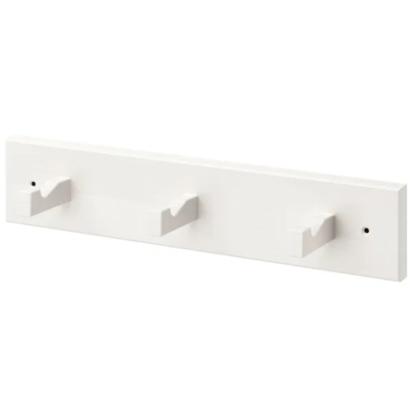 Вешалка Ikea Kubbis Массив / Белый photo 1