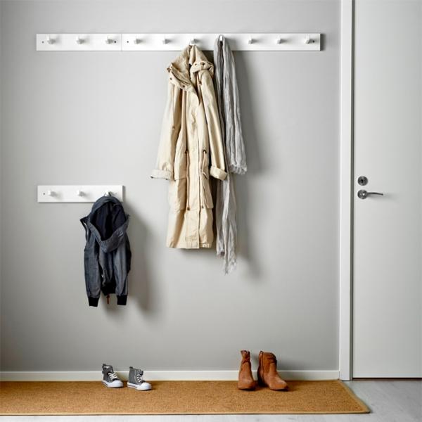 Вешалка Ikea Kubbis Массив / Белый photo 4