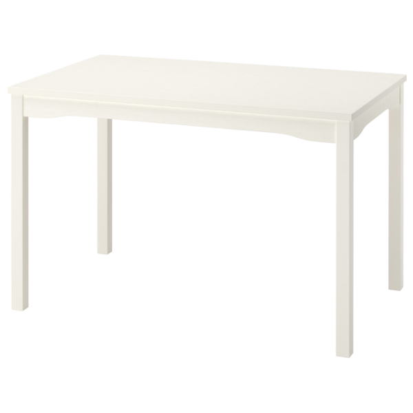 Set masă și scaune Ikea Hauga/Stefan Dreptunghiulară / PAL / White photo 2