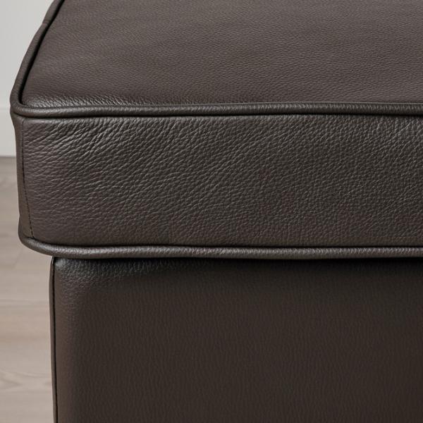 Пуф Ikea Strandmon Коричневый / Кожа  photo 3 Пуф Ikea Strandmon Коричневый / Кожа  photo 3