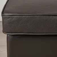Пуф Ikea Strandmon Коричневый / Кожа photo 3