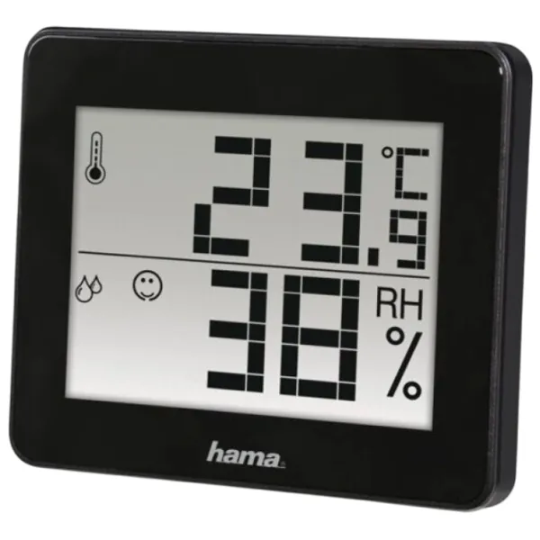 Метеостанция Hama TH-130 Черный photo 1
