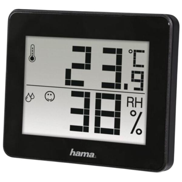 Метеостанция Hama TH-130 Черный photo 1