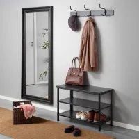 Вешалка Ikea Pinnig Алюминий / Черный photo 3