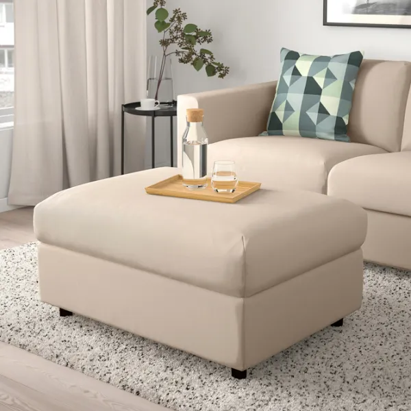 Пуф Ikea Vimle Бежевый / Ткань  photo 2