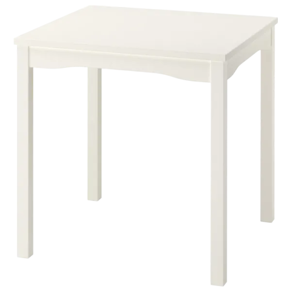 Set masă și scaune Ikea Hauga/Stefan Dreptunghiulară / PAL / White photo 2
