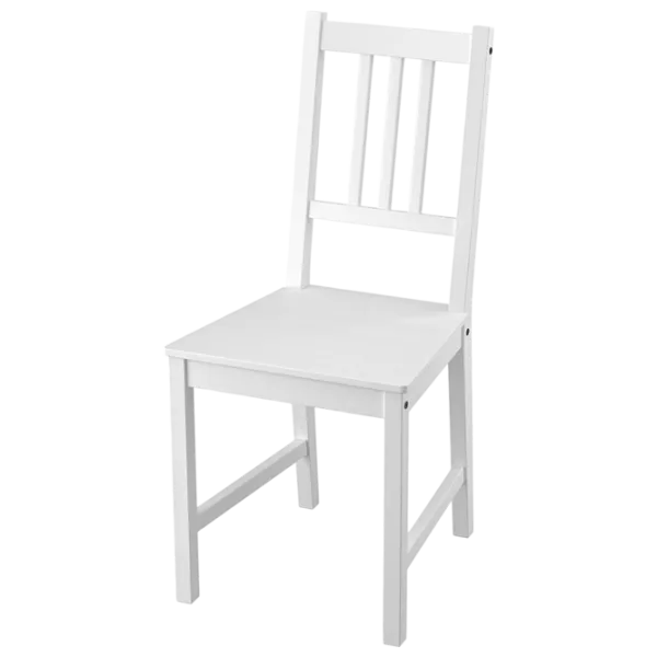 Set masă și scaune Ikea Hauga/Stefan Dreptunghiulară / PAL / White photo 3