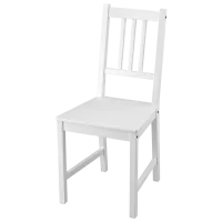 Обеденные стол со стульями Ikea Hauga/Stefan Прямоугольная / ДСП / Белый photo 3