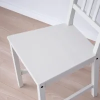 Обеденные стол со стульями Ikea Hauga/Stefan Прямоугольная / ДСП / Белый photo 6