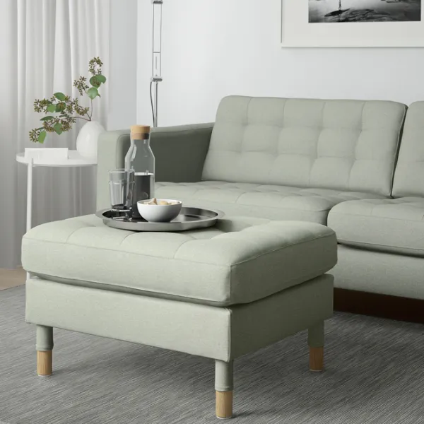 Fotoliu moale Ikea Landskrona  Light Green / Stofă  photo 2 Fotoliu moale Ikea Landskrona  Light Green / Stofă  photo 2