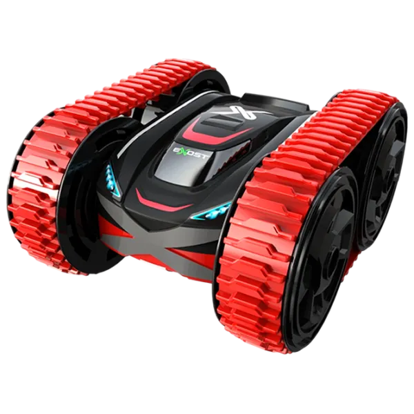 Mașină Exost Silverlit Stunt Tank 7530-20256 12 km/h / 2.4 GHz / Green Black photo 1