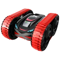 Mașină Exost Silverlit Stunt Tank 7530-20256 12 km/h / 2.4 GHz / Green Black