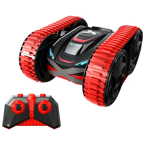 Mașină Exost Silverlit Stunt Tank 7530-20256 12 km/h / 2.4 GHz / Green Black photo 2