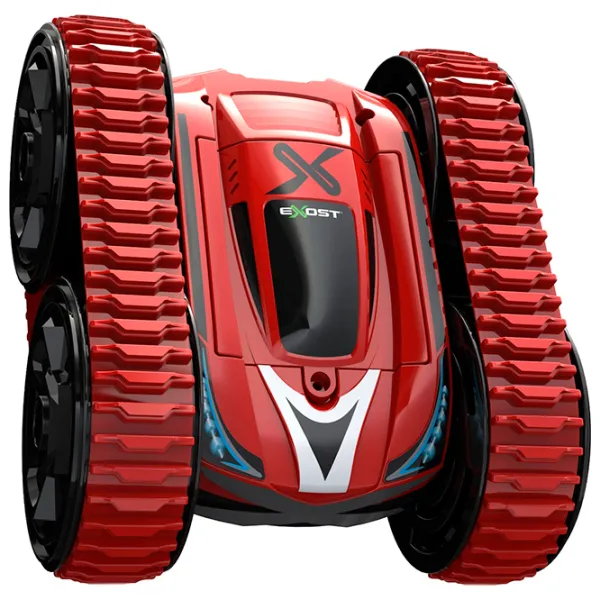 Mașină Exost Silverlit Stunt Tank 7530-20256 12 km/h / 2.4 GHz / Green Black photo 3
