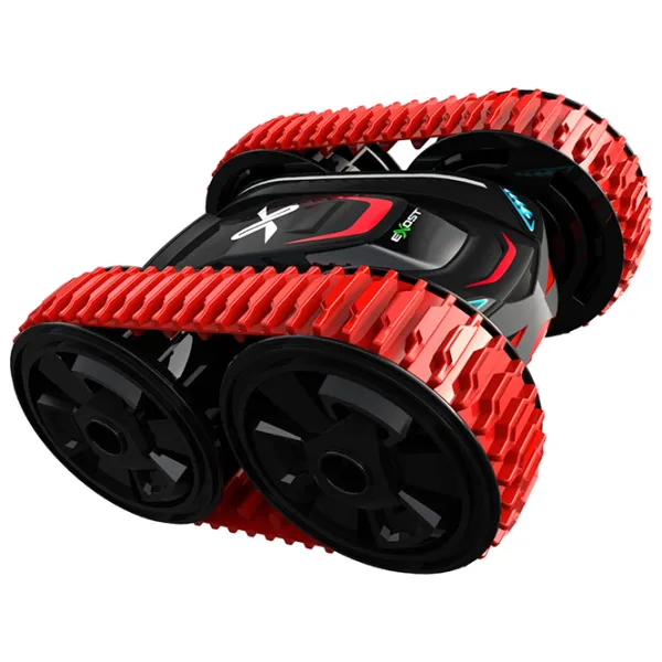 Mașină Exost Silverlit Stunt Tank 7530-20256 12 km/h / 2.4 GHz / Green Black photo 4