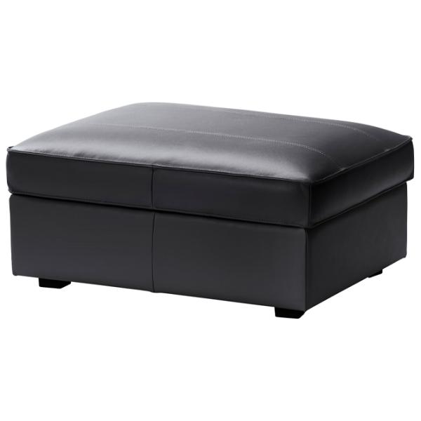Fotoliu moale Ikea Kivik  Black / Piele  photo 1