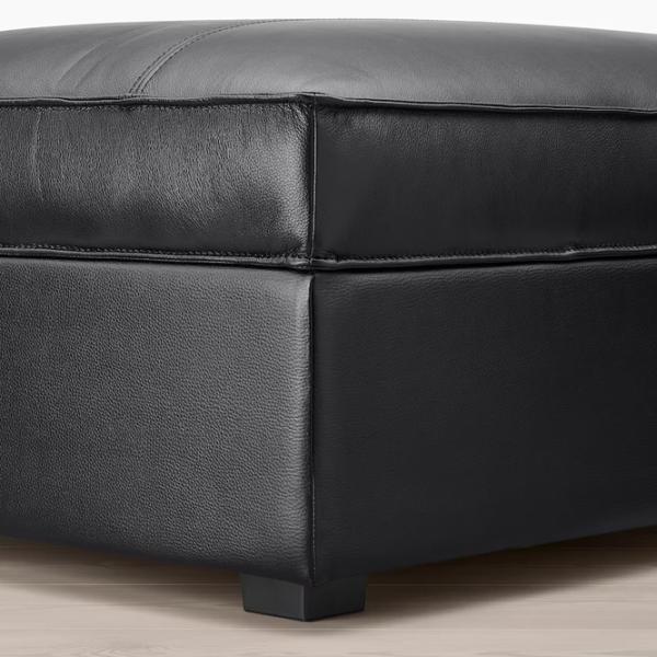 Fotoliu moale Ikea Kivik  Black / Piele  photo 3