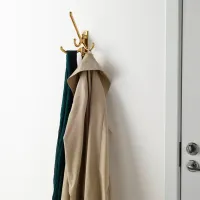 Cuier Ikea Kampig Aluminiu / Brass photo 4