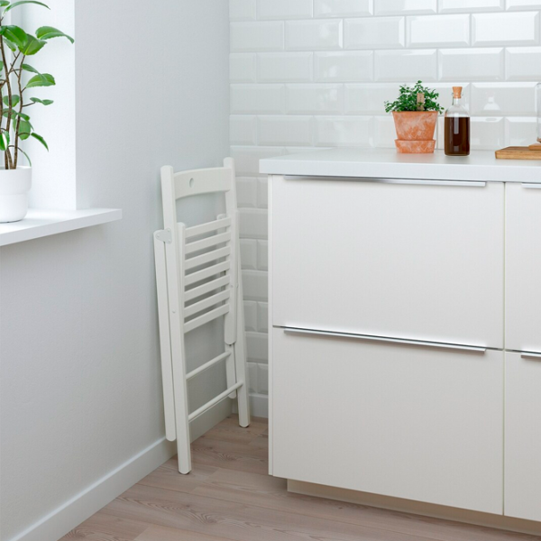 Set masă și scaune Ikea Norden/Frosvi Dreptunghiulară / PAL / White photo 4
