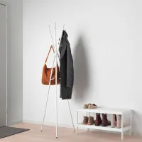 Вешалка Ikea Ekrar Алюминий / Белый photo 3
