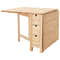 Обеденные стол со стульями Ikea Norden/Frosvi Прямоугольная / ДСП / Wood photo 2