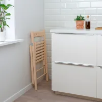 Обеденные стол со стульями Ikea Norden/Frosvi Прямоугольная / ДСП / Wood photo 6