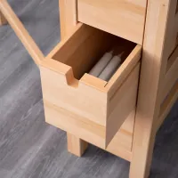 Обеденные стол со стульями Ikea Norden/Frosvi Прямоугольная / ДСП / Wood photo 8