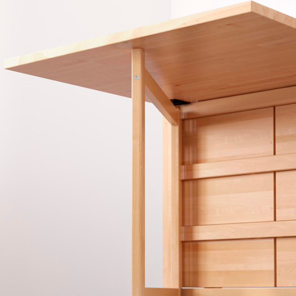 Set masă și scaune Ikea Norden/Frosvi Dreptunghiulară / PAL / Wood photo 9