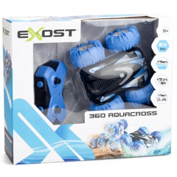 Машинка Exost Silverlit 360 Aquacross 7530-20268 10 км/ч / 2.4 ГГц / Серый Синий photo 8