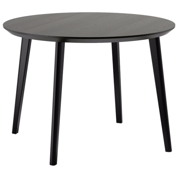 Обеденные стол со стульями Ikea Lisabo/Karlpetter/Gunnared Круглая / МДФ / Черный photo 2 Обеденные стол со стульями Ikea Lisabo/Karlpetter/Gunnared Круглая / МДФ / Черный photo 2
