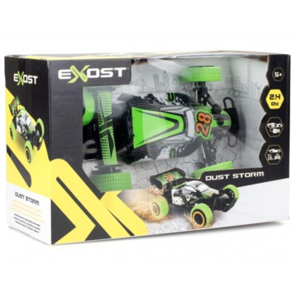 Mașină Exost Silverlit Dust Storm 7530-20639 12 km/h / 2.4 GHz / Gray Green photo 8