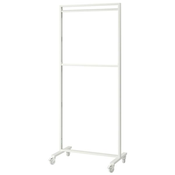 Вешалка Ikea Nittzon Металл / Белый photo 1