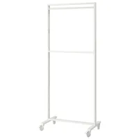 Вешалка Ikea Nittzon Металл / Белый