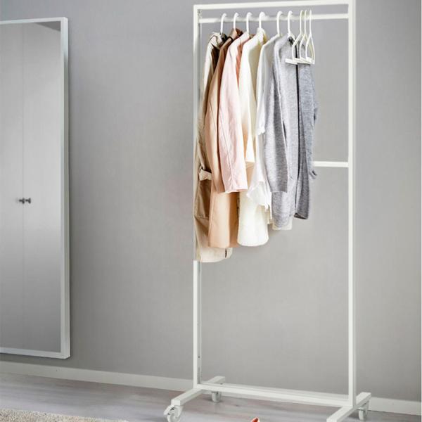Вешалка Ikea Nittzon Металл / Белый photo 5