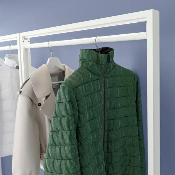Вешалка Ikea Nittzon Металл / Белый photo 6
