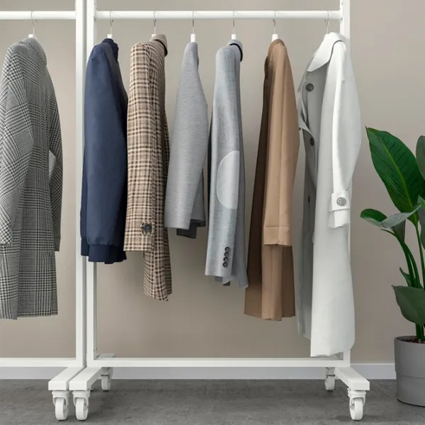Вешалка Ikea Nittzon Металл / Белый photo 8
