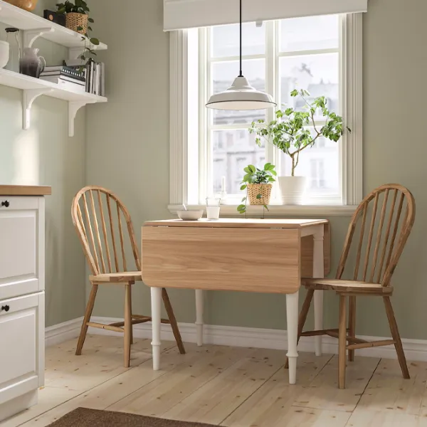 Set masă și scaune Ikea Danderyd/Skogsta Dreptunghiulară / PAL / Wood photo 6