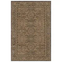 Ковер Covoare Ungheni Bella Vintage Бежевый Черный / Шерсть