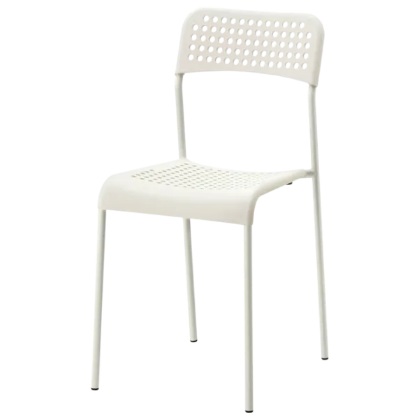 Set masă și scaune Ikea Melltorp/Adde Pătrată / PAL / White photo 2 Set masă și scaune Ikea Melltorp/Adde Pătrată / PAL / White photo 2