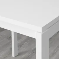 Set masă și scaune Ikea Melltorp/Adde Pătrată / PAL / White photo 4