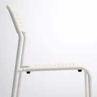 Set masă și scaune Ikea Melltorp/Adde Pătrată / PAL / White photo 5